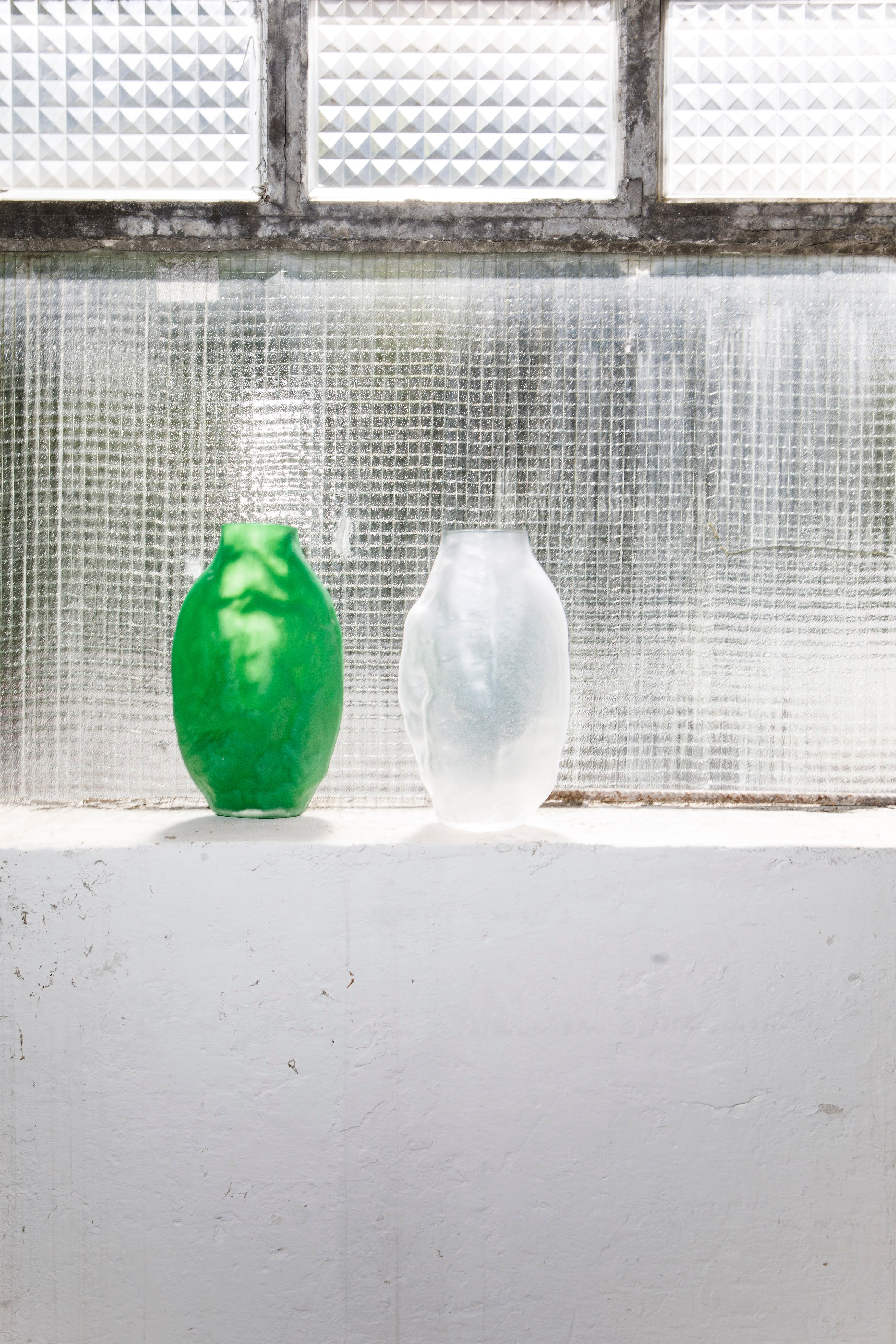 HalfVase - Green